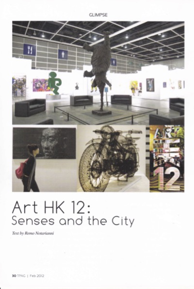 Art HK 12, The Pocket Art Guide, Issue 28, Feb 2012, p.30-31